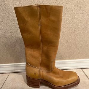 Frye Campus Boots Banana 77050 Womens Size 8